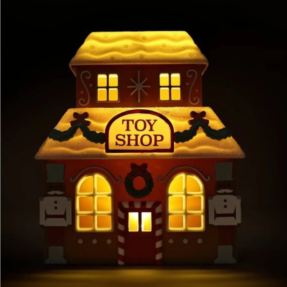 Target Bullseye Playground LED Christmas Village